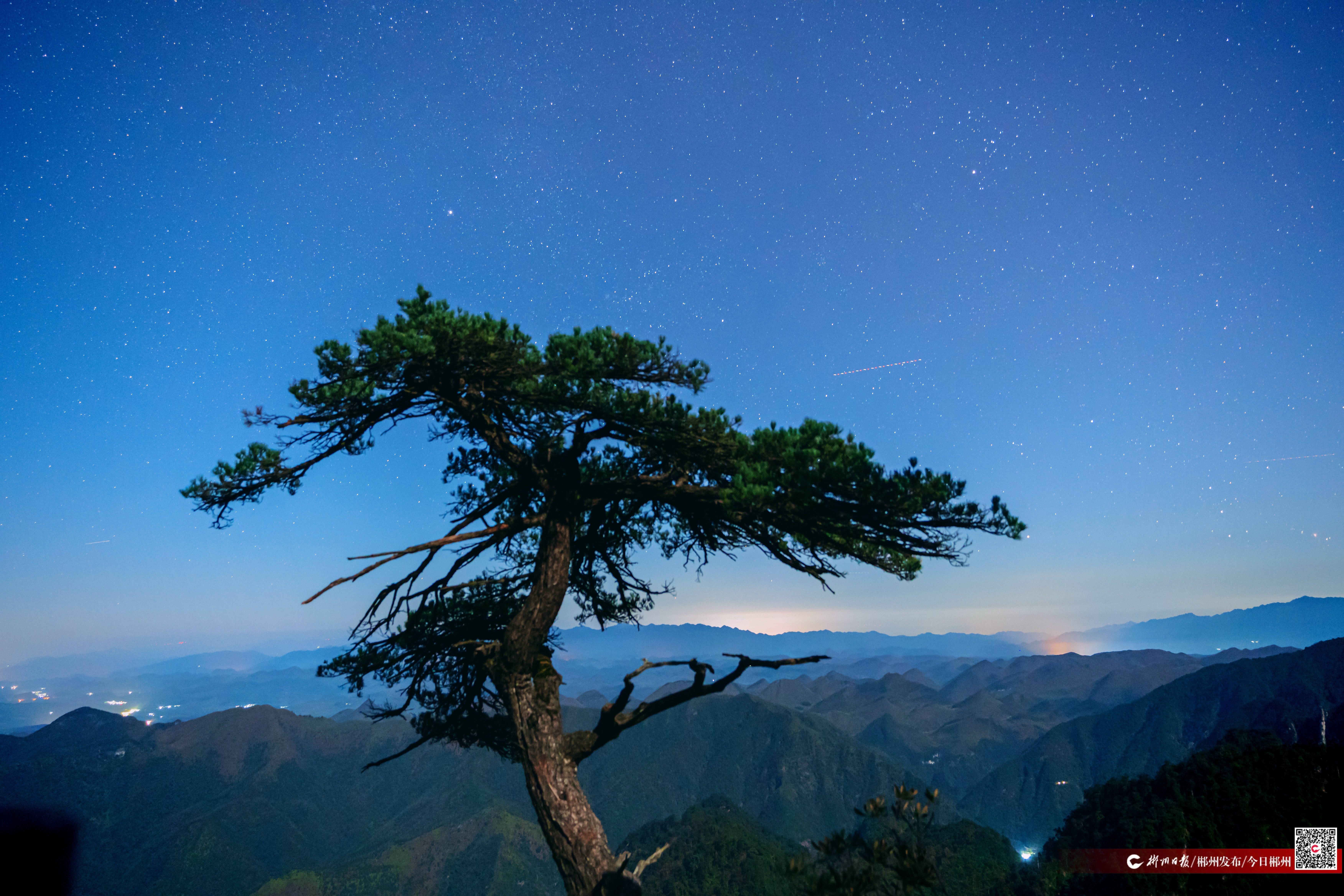 图摄影爱好者莽山“追星”(图3)