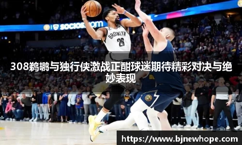 308鹈鹕与独行侠激战正酣球迷期待精彩对决与绝妙表现