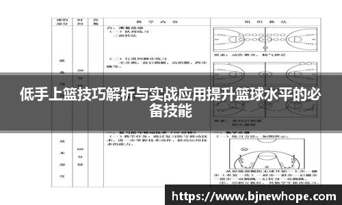 低手上篮技巧解析与实战应用提升篮球水平的必备技能